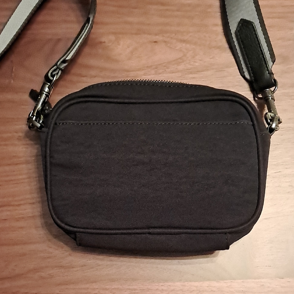 Botkier Black Crossbody Bag with Gray Strap - Picture 2 of 5